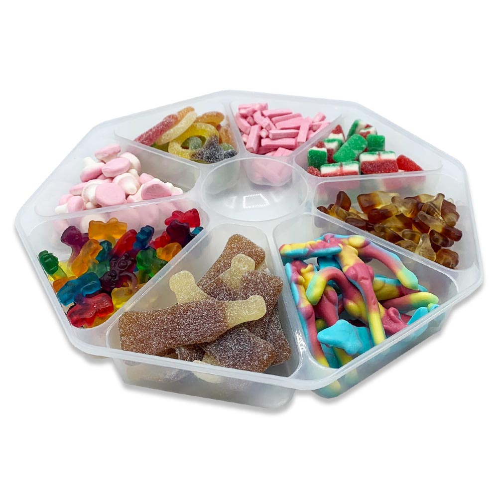 9 Section Sweet Platter