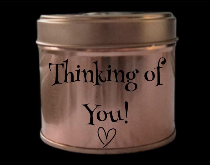 Sympathy Rose Gold Candle