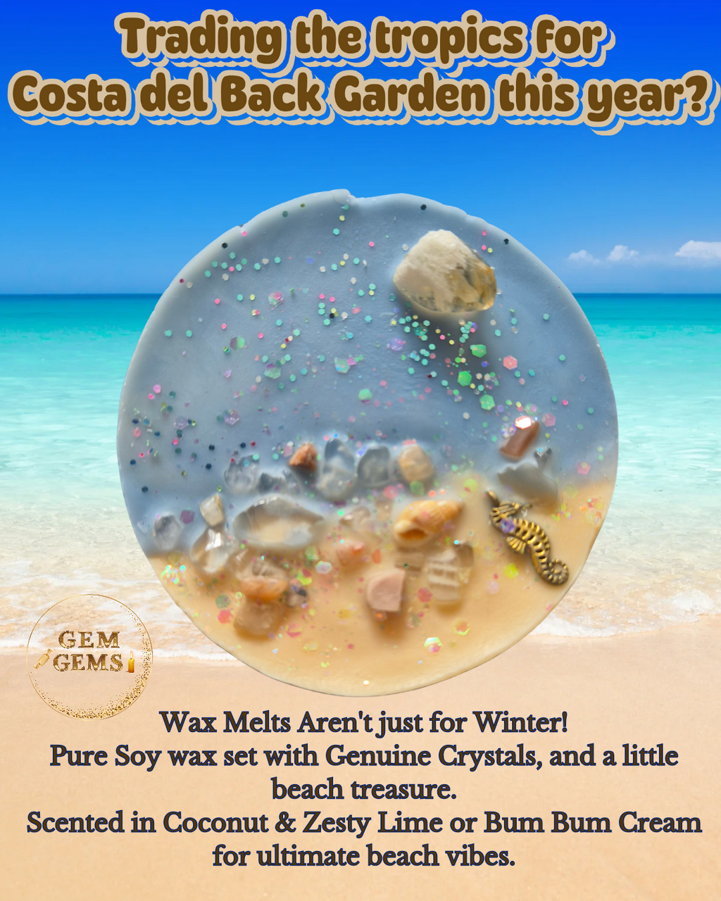 Beach Bum Wax Melts
