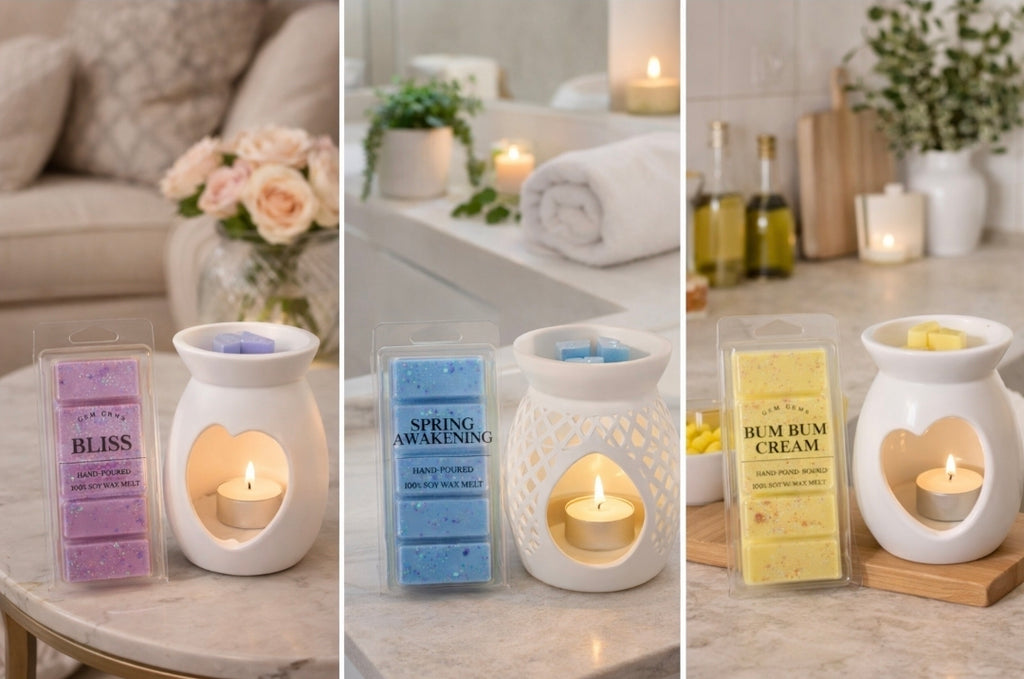 Hand-poured Premium Soy Wax Melts