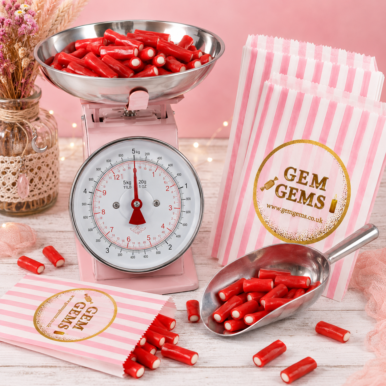Strawberry Pencil Bites